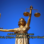 Adalet Meslek Elemanı: Görevleri, Çalışma Alanları