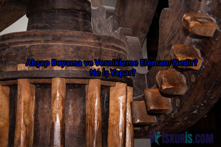 Ahşap Boyama ve Vernikleme Elemanı Nedir? Ne İş Yapar?
