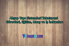 Ahşap Yapı Sistemleri Teknisyeni