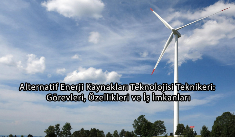 Alternatif Enerji Kaynakları Teknolojisi Teknikeri