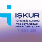 Yaş Boya Ustası ve Operatörü İş İlanları