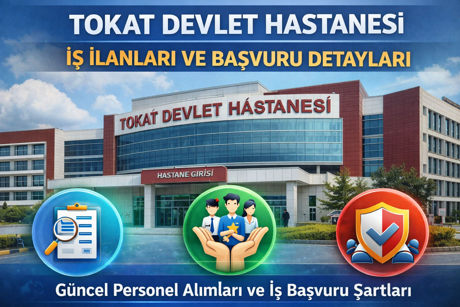 Tokat Devlet Hastanesi İş İlanları – Güncel Başvuru Şartları